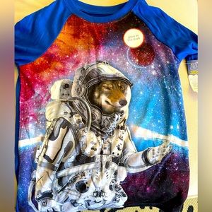 Wonder nation boys pj shirt. Size 8 boys NWT!